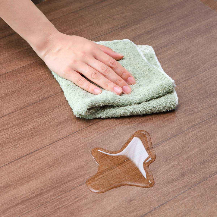 テーブルデコレーション貼ってはがせる90cm×150cmテーブルクロス木目調タイル柄撥水加工ビニール日本製