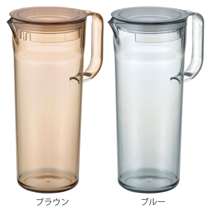 冷水筒ピッチャー1Lクリアジャグプラスチック