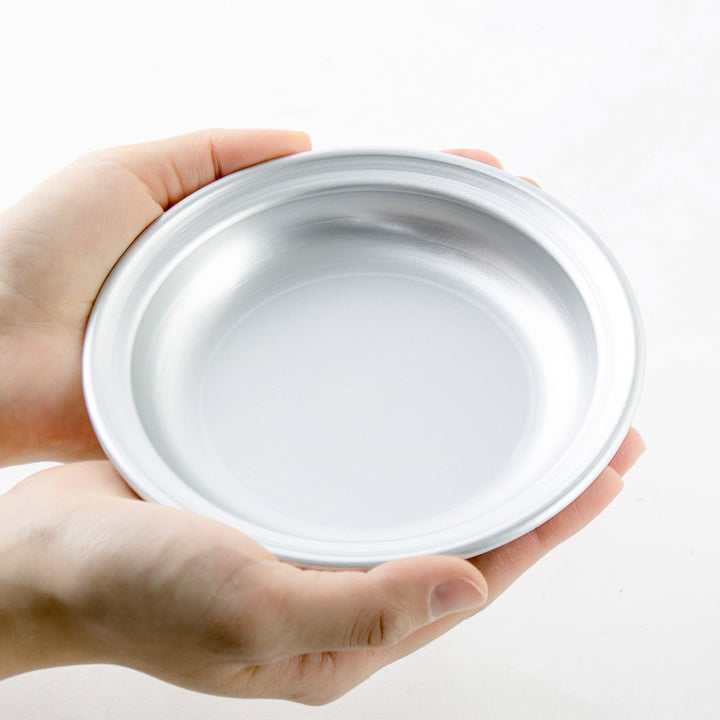 アウトドアプレート14.5cmSサイズアルミホシマルプレート