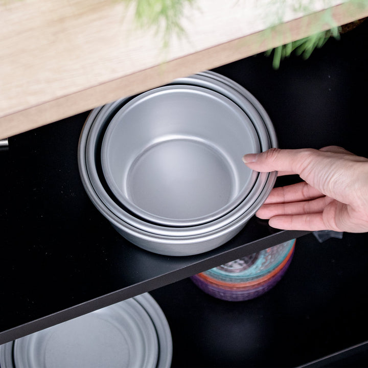 アウトドアボウル470mlSサイズアルミホシマルボウル