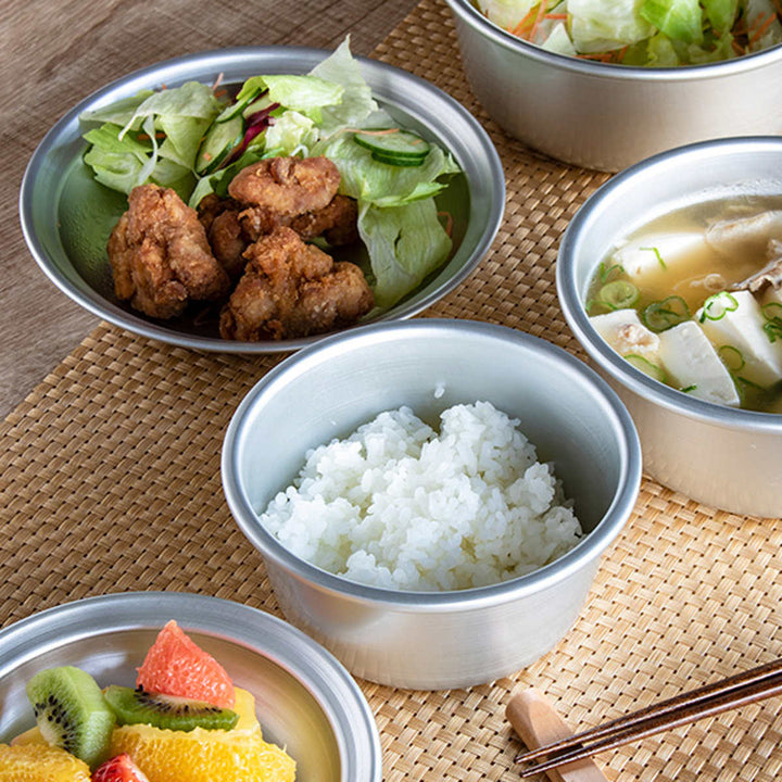 アウトドアボウル470mlSサイズアルミホシマルボウル