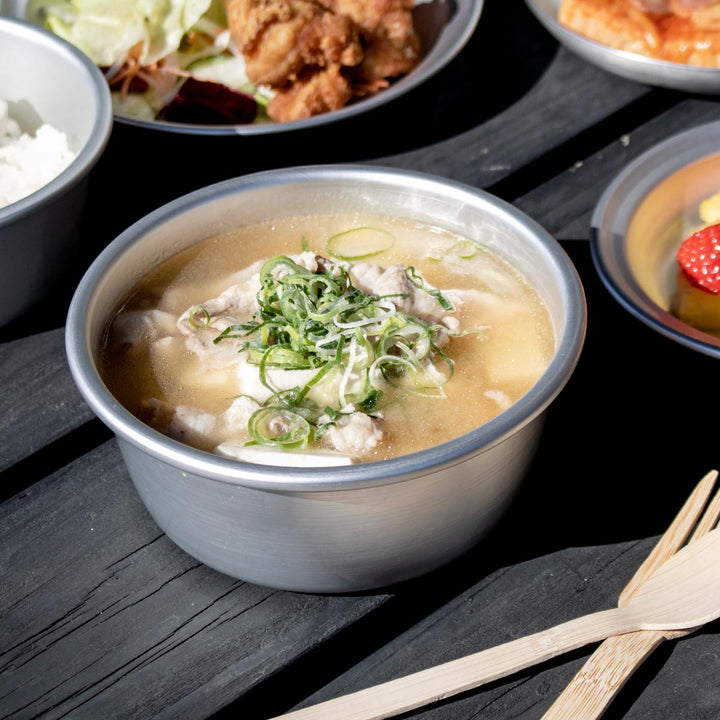 アウトドアボウル700mlMサイズアルミホシマルボウル