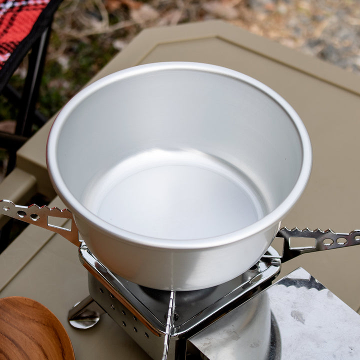 アウトドアボウル700mlMサイズアルミホシマルボウル