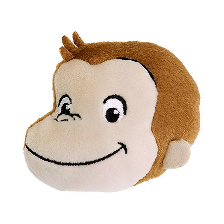 バッジ アニメ ジョージ フェイスバッジ 横顔 おさるのジョージ -1