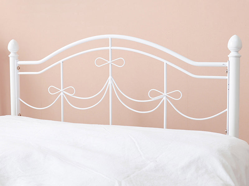 ベッド シングルベッド ベッドフレーム 姫系 白家具