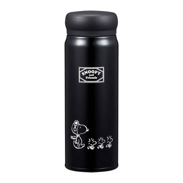 水筒ダイレクトステンレスボトルスヌーピーBlack480ml