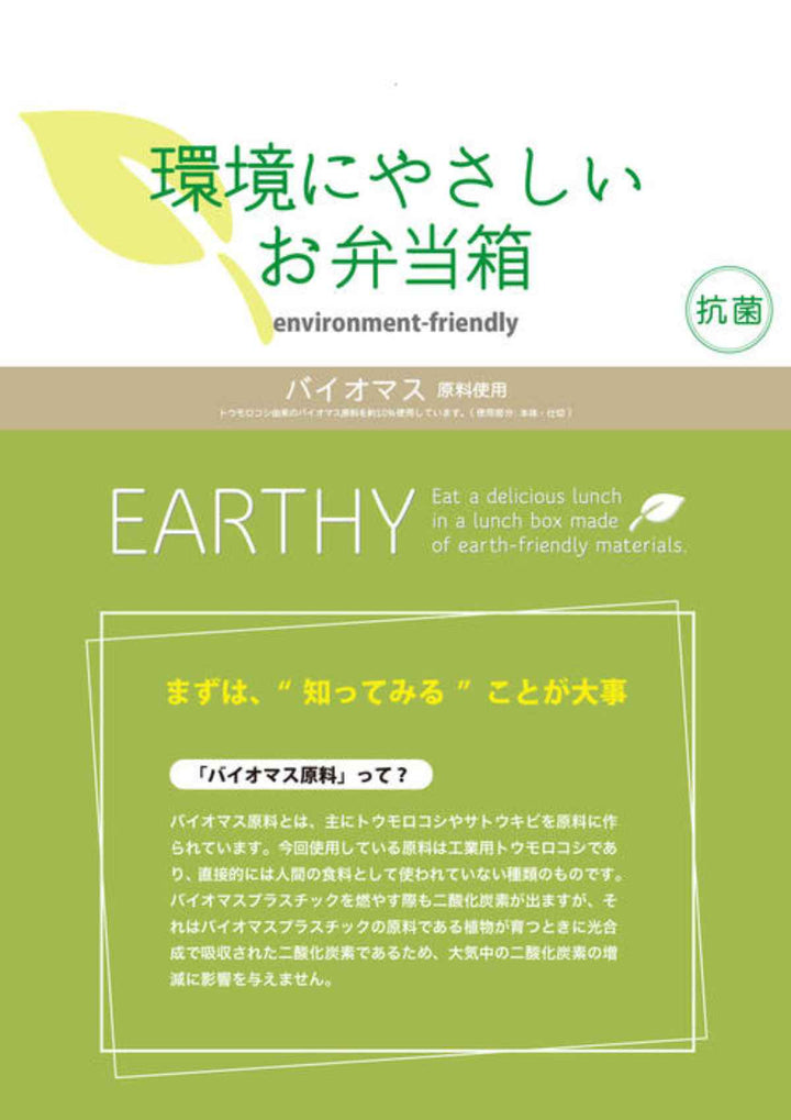 弁当箱EARTHYアーシー500ml1段