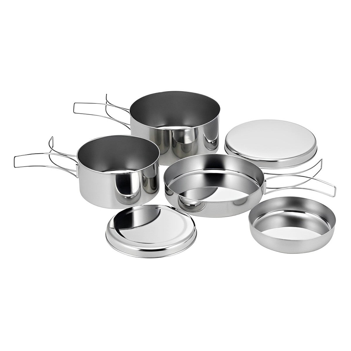 アウトドア調理器具 ツーリングクッカーセット 6pcs – ハウジー アウトドア調理器具 ツーリングクッカーセット 6pcs – ハウジー