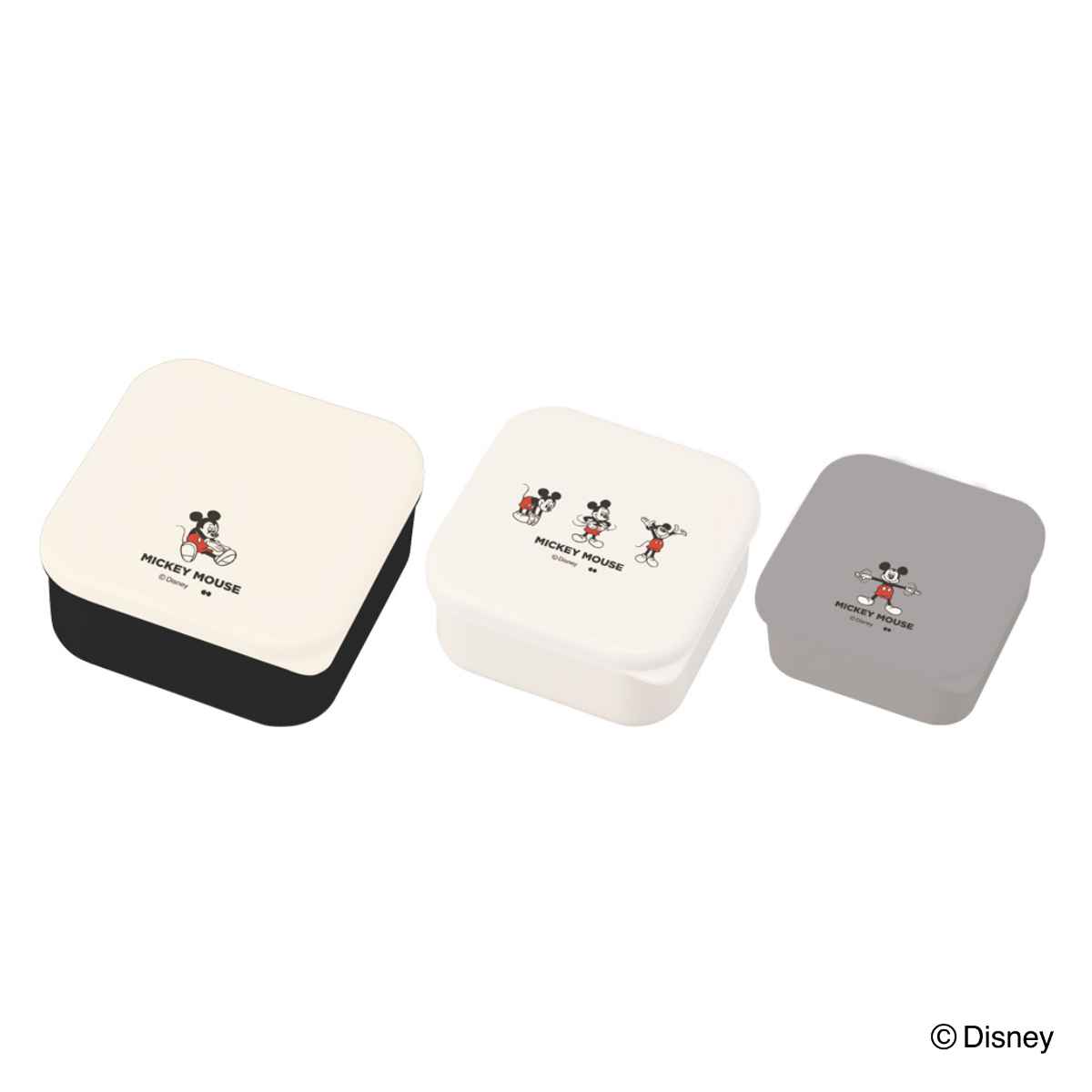 お弁当箱 ミッキーマウス シールランチボックス 3個セット – ハウジー