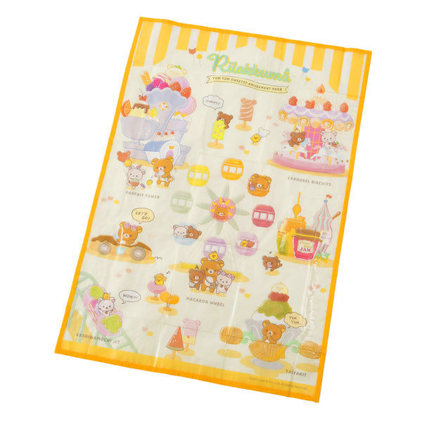 レジャーシート1人用60×90cmSサイズリラックマおかしな遊園地