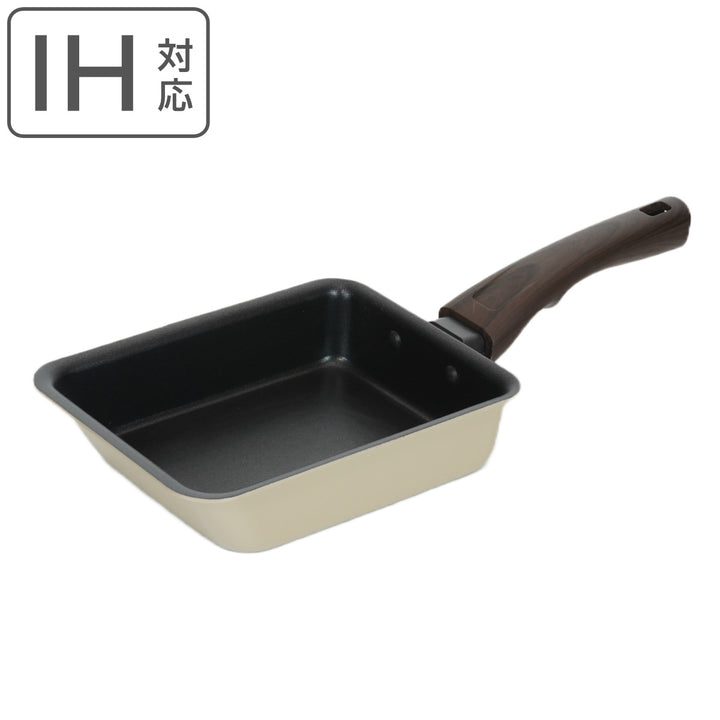 玉子焼き器13×18cmIH対応ディアエクリュ