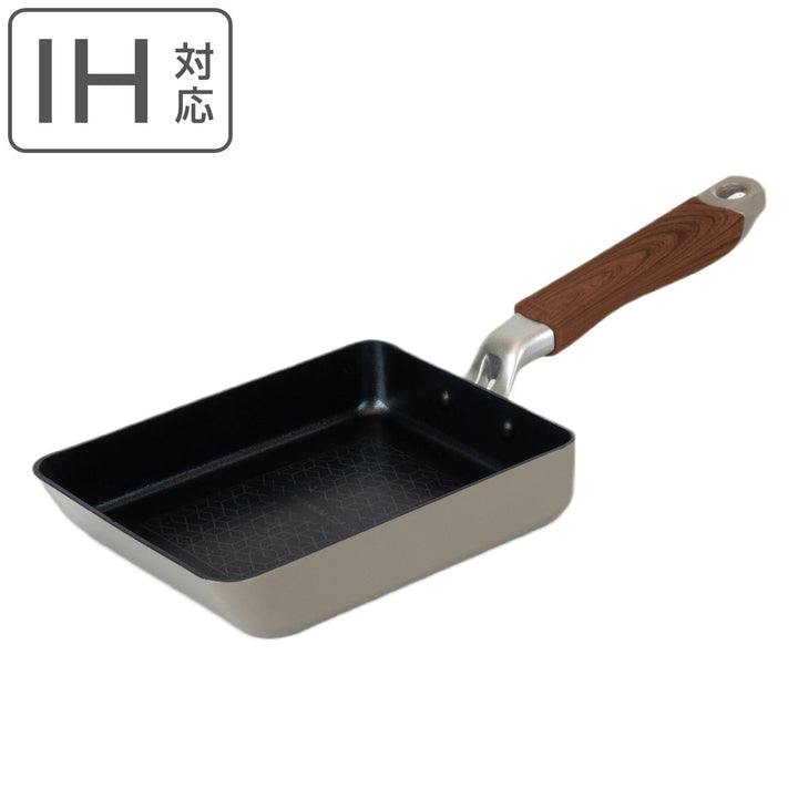 玉子焼き器 13×18cm IH対応 軽量 チタベール -2