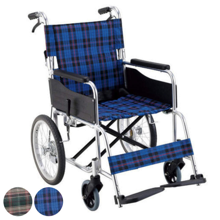 車いす 標準 介助式 背折れタイプ 座面幅40cm -2