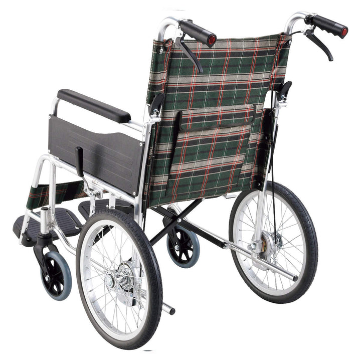 車いす 標準 介助式 背折れタイプ 座面幅40cm -13