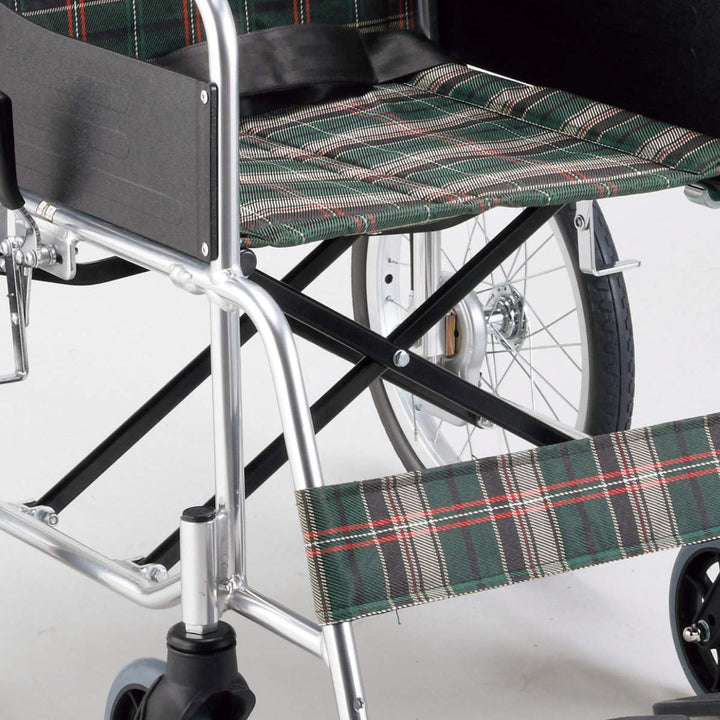 車いす 標準 介助式 背折れタイプ 座面幅40cm -10