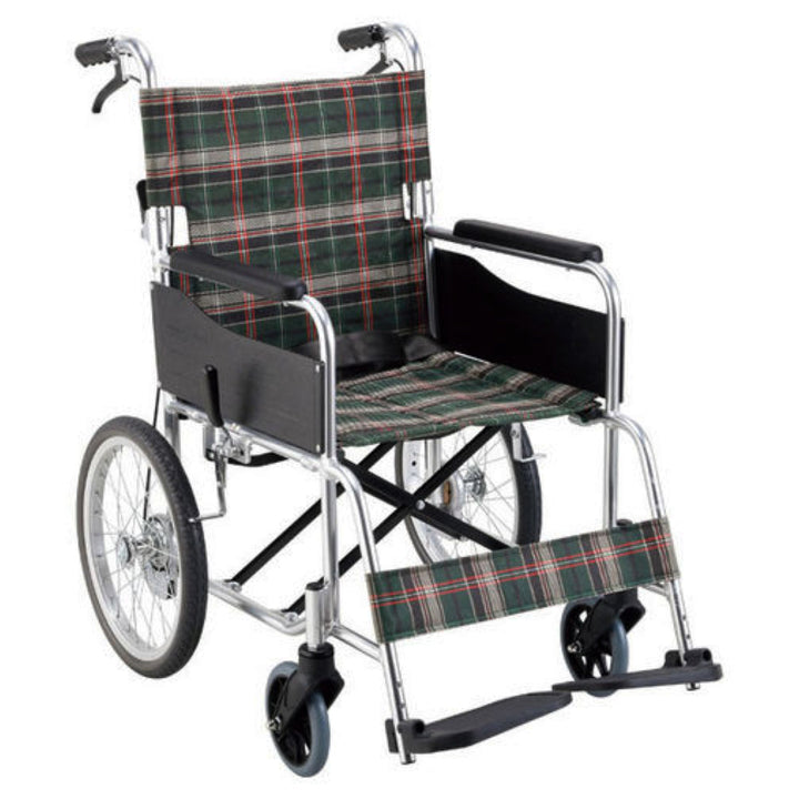 車いす 標準 介助式 背折れタイプ 座面幅40cm -11