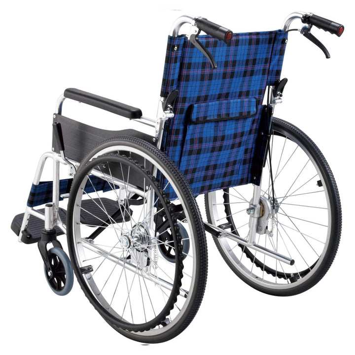 車いす 標準 自走式 背折れタイプ 座面幅40cm -13