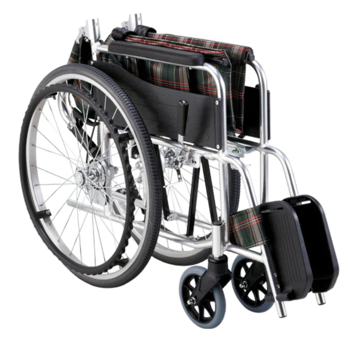 車いす 標準 自走式 背折れタイプ 座面幅40cm -7