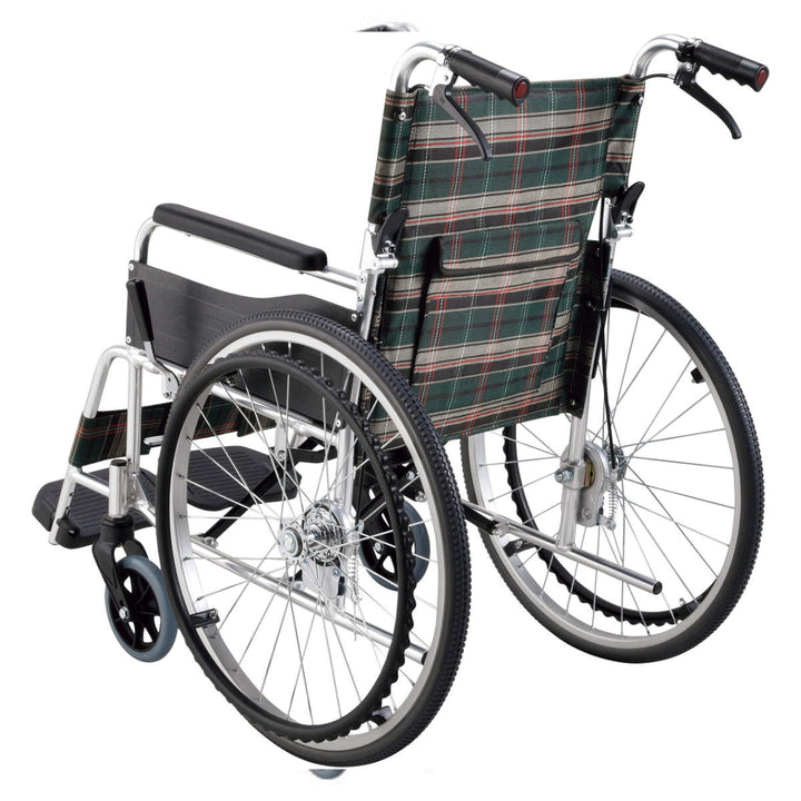 車いす 標準 自走式 背折れタイプ 座面幅40cm -8