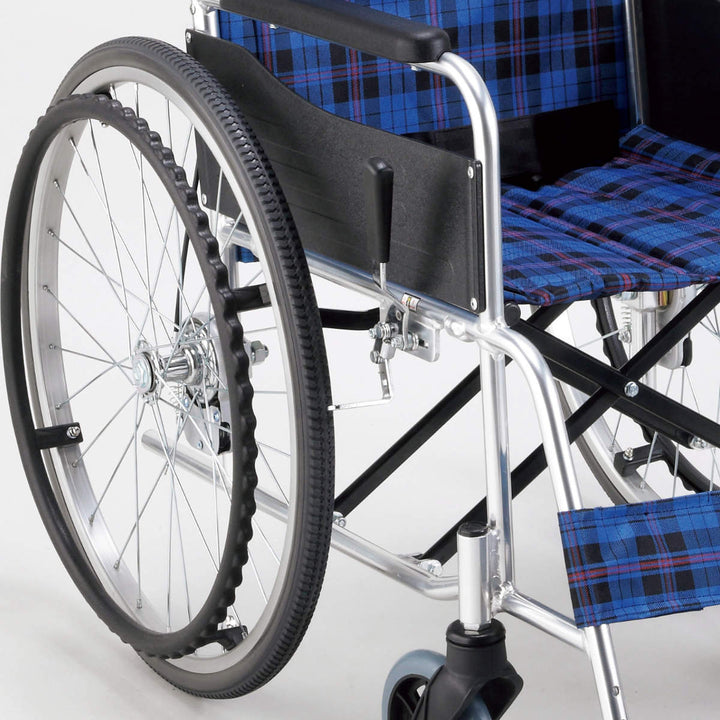 車いす 標準 自走式 背折れタイプ 座面幅40cm -9