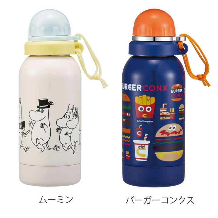 水筒直飲み580ml1層ステンレスボトル常温用キャラクター