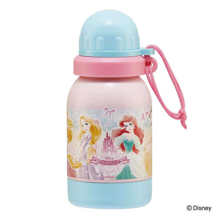 水筒 直飲み 380ml 1層 ステンレス ボトル 常温用 プリンセス -1