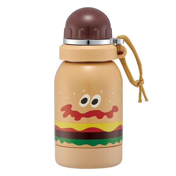 水筒 直飲み 380ml 1層 ステンレス ボトル 常温用 バーガーコンクス -1