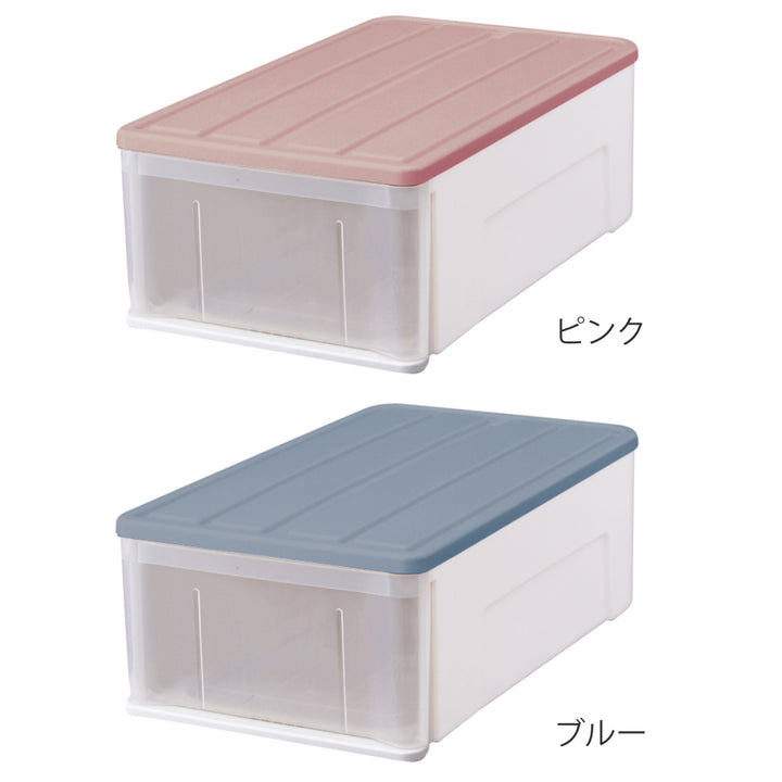 収納ケースたっぷり収納リサイクリングケースプラスチック66M幅39×奥行66×高さ23cm