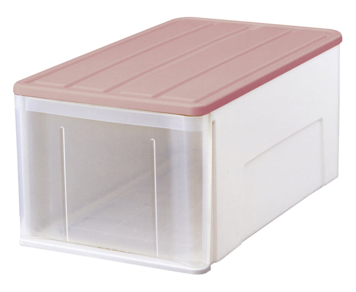 収納ケースたっぷり収納リサイクリングケースプラスチック66L幅39×奥行66×高さ30cm