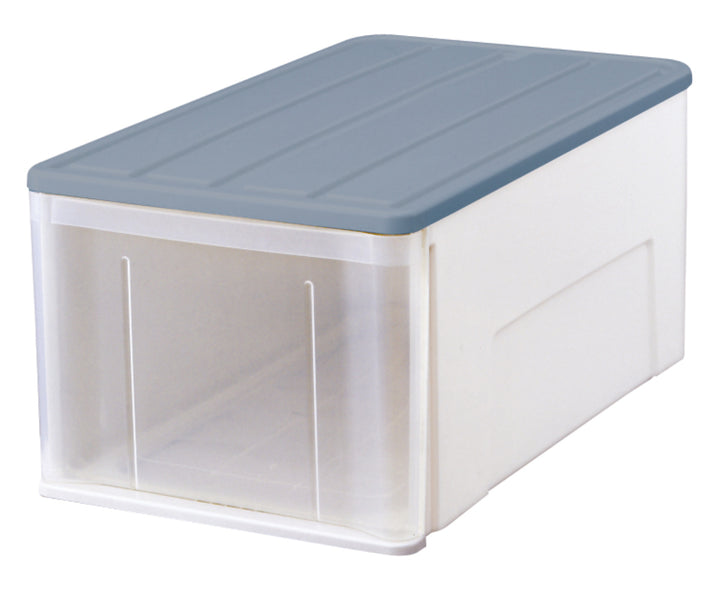 収納ケースたっぷり収納リサイクリングケースプラスチック66L幅39×奥行66×高さ30cm