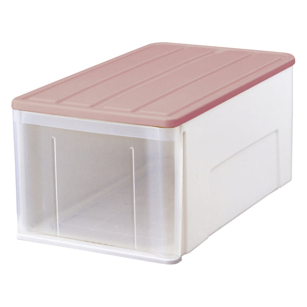 収納ケースたっぷり収納リサイクリングケースプラスチック66L幅39×奥行66×高さ30cm