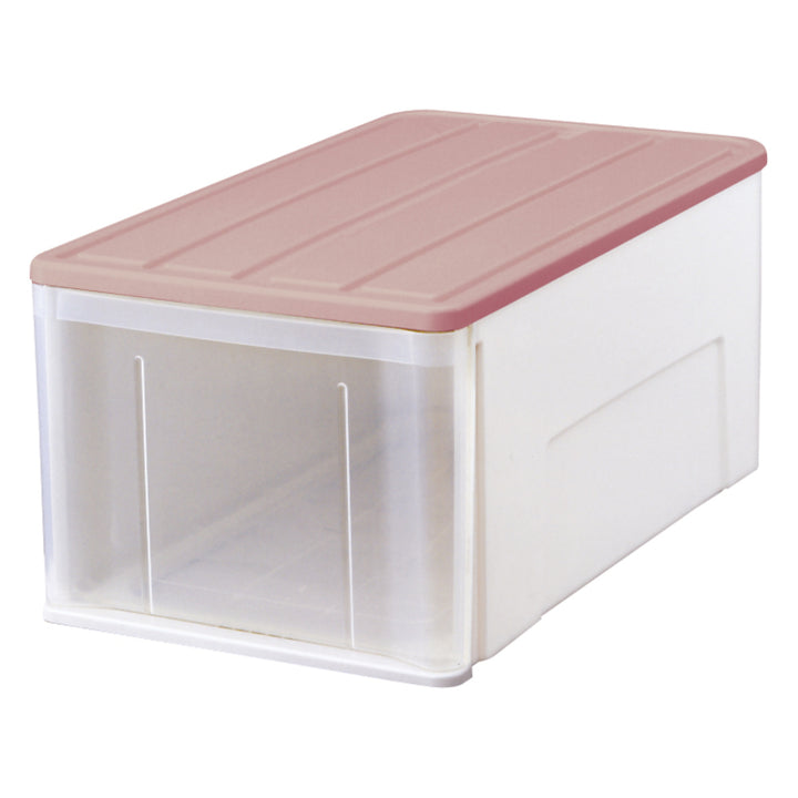 収納ケースたっぷり収納リサイクリングケースプラスチック66L幅39×奥行66×高さ30cm