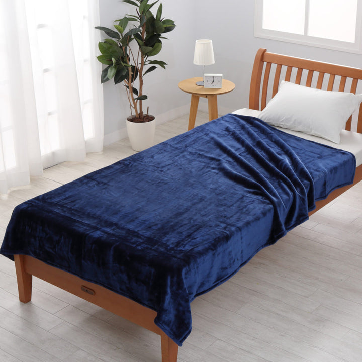 西川 ニューマイヤー毛布 プレミアムソフト シングル 無地カラー -8