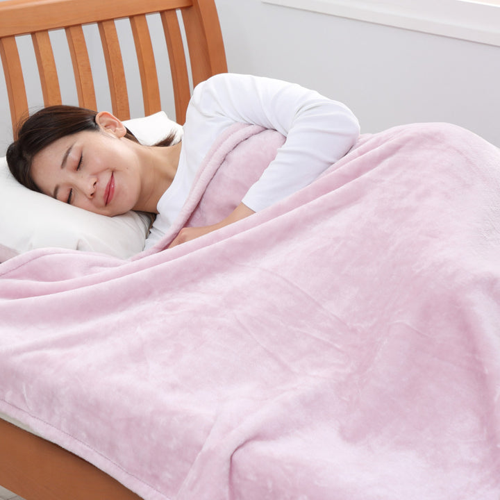 西川 ニューマイヤー毛布 プレミアムソフト シングル 無地カラー -9