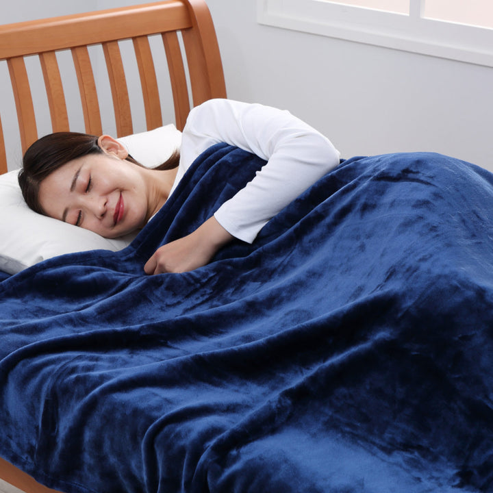 西川 ニューマイヤー毛布 プレミアムソフト シングル 無地カラー -10