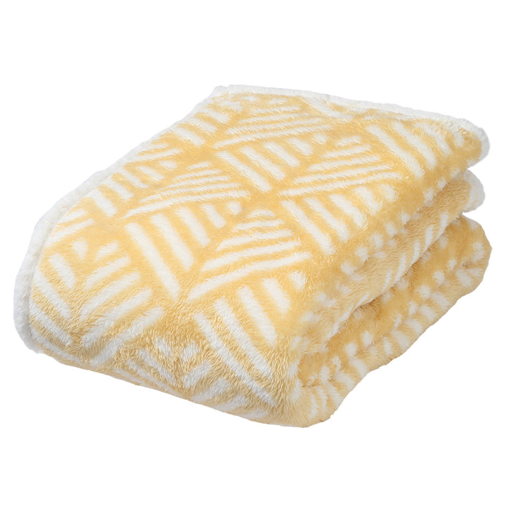 西川 ニューマイヤー毛布 軽量 シングル シャギーボア HOKAHOKA -13