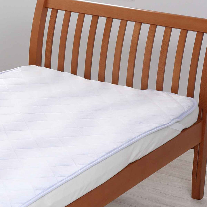 西川 敷パッド シングル なめらかフランネル オーロラ柄 -12