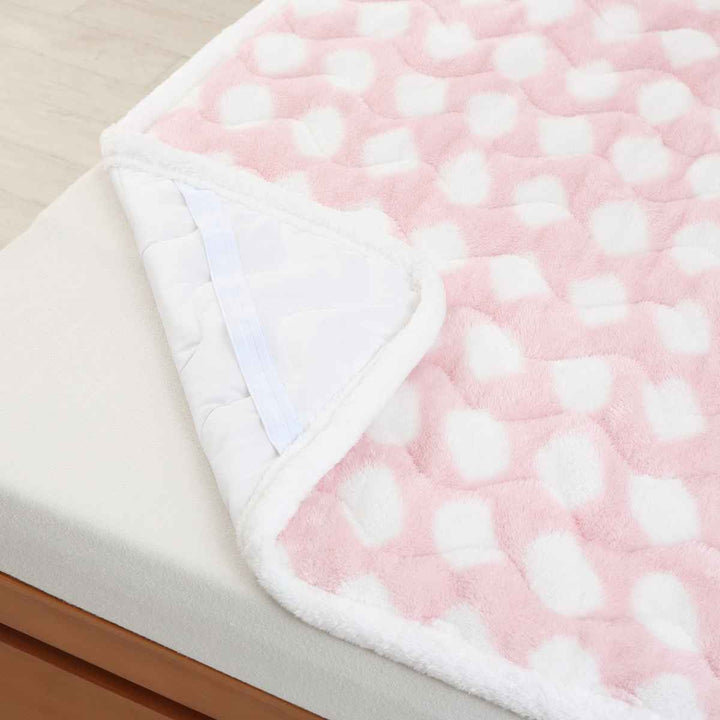 西川 シャギー敷パッド シングル ストーン柄 HOKAHOKA -14