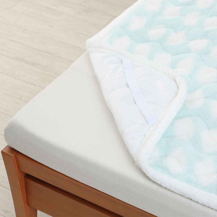 西川 シャギー敷パッド シングル ストーン柄 HOKAHOKA -15