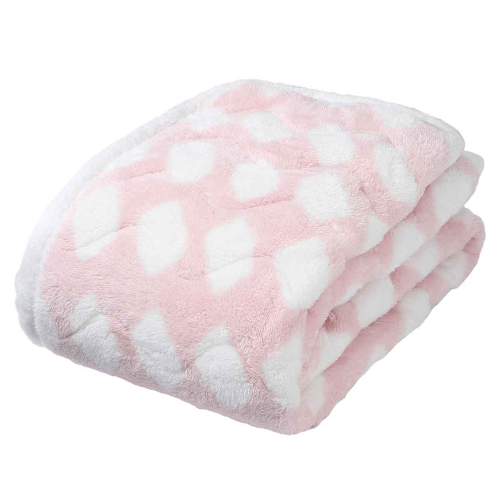 西川 シャギー敷パッド シングル ストーン柄 HOKAHOKA -6