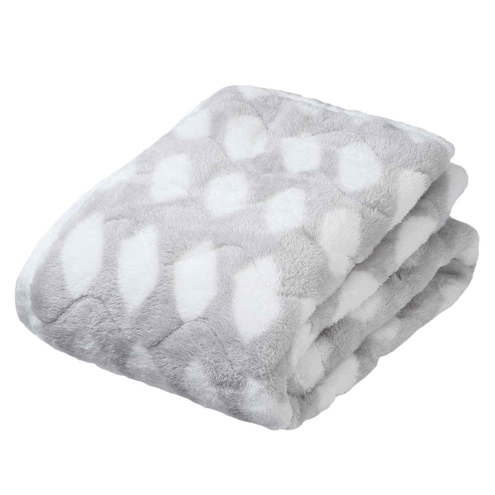 西川 シャギー敷パッド シングル ストーン柄 HOKAHOKA -8