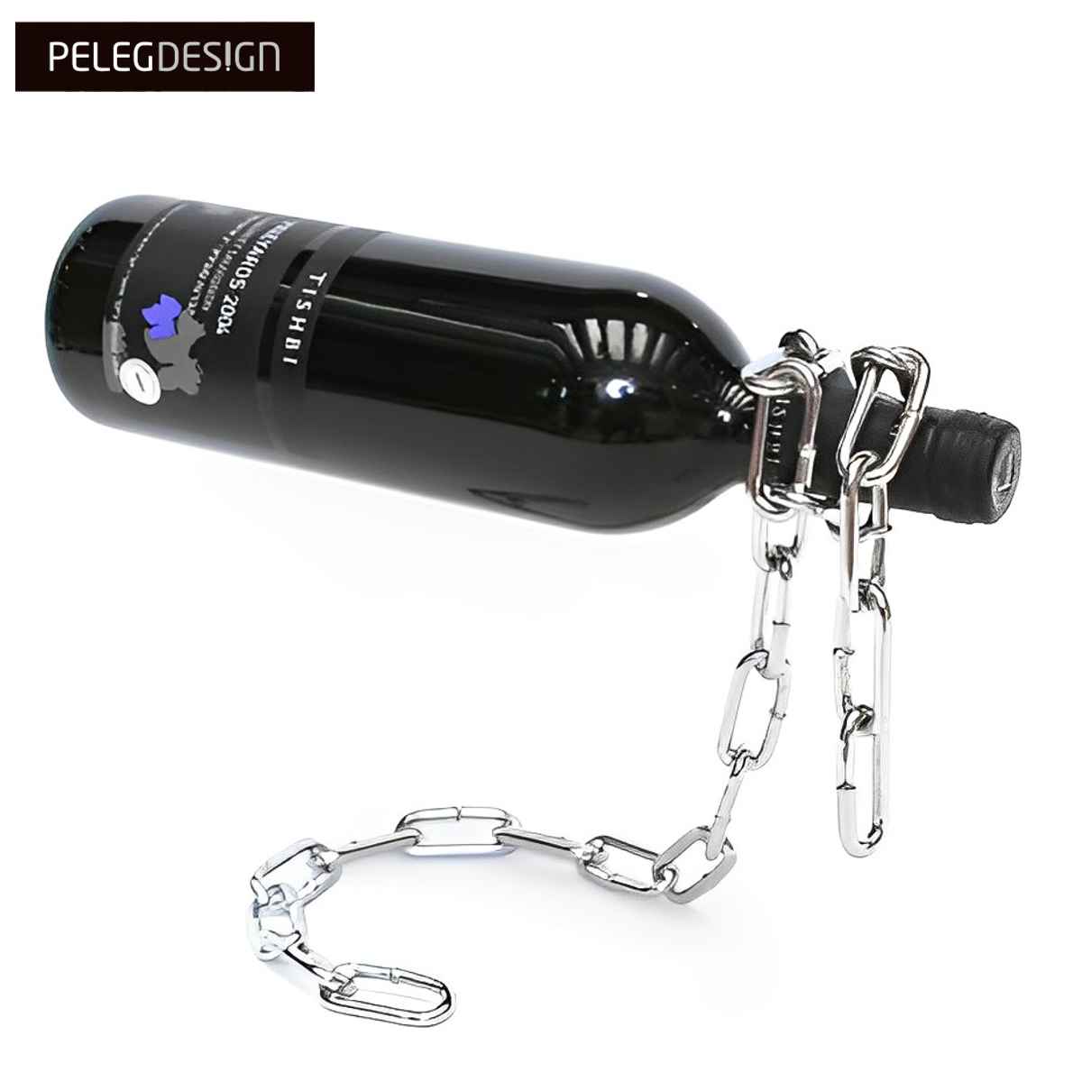 （希少）ボンベイカンパニー　ワインボトルホルダーコレクターズアイテム ワインラック PELEG DESIGN ワインボトルホルダー チェーン – ハウジー