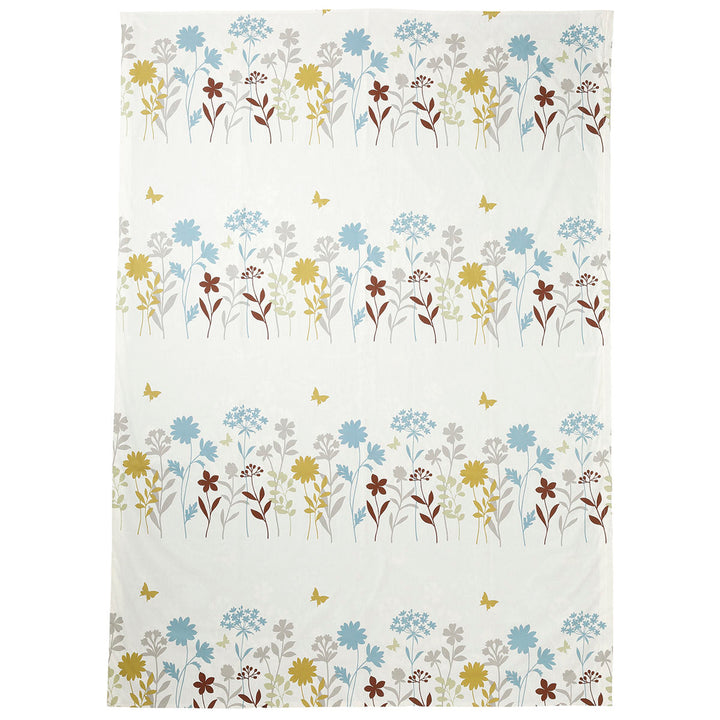 西川掛け布団カバーリバーシブルフラワーモチーフmeeダブルロング綿100％日本製