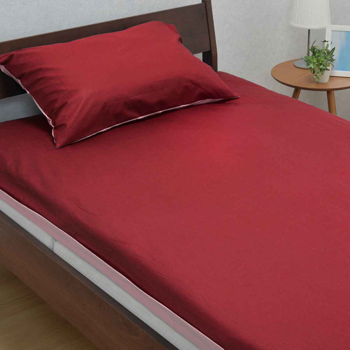 西川敷き布団カバーリバーシブル無地meeシングルロング綿100％日本製