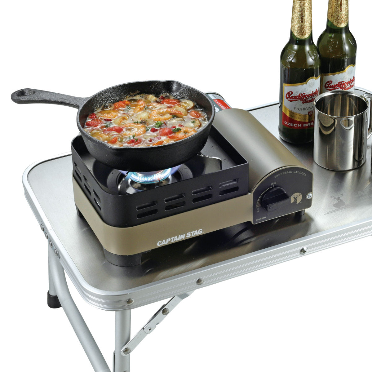 カセットコンロ ジュニア ウインドブレイク キャプテンスタッグ – ハウジー