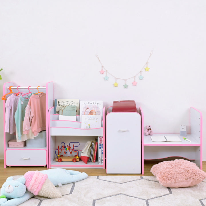 ランドセルラックワイド幅49.5cmキャスター付きエッジソフト