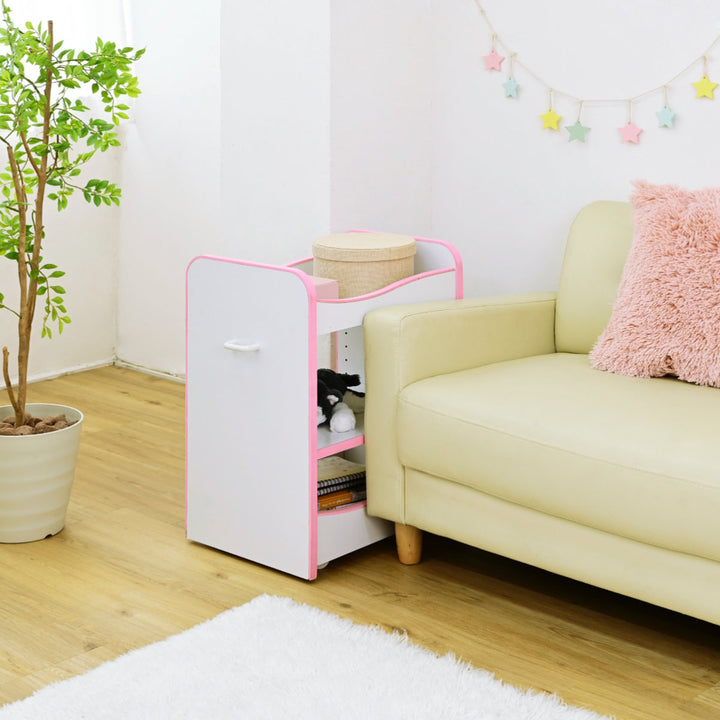 ランドセルラックワイド幅49.5cmキャスター付きエッジソフト