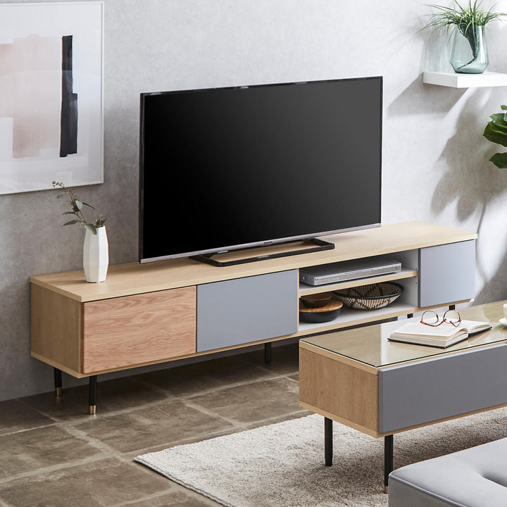 テレビ台 ローボード バイカラーデザイン 日本製 幅180cm – ハウジー