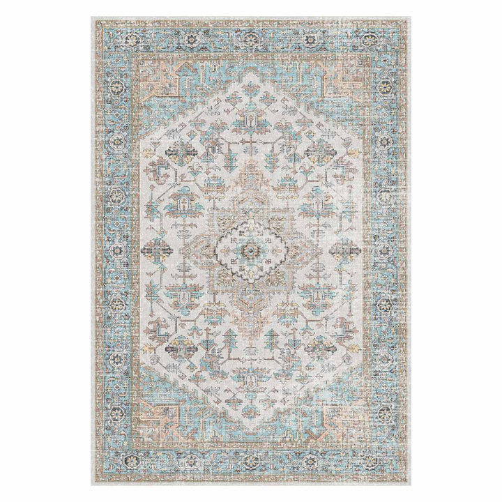 ラグマイクロファイバー幾何学模様140×200cm