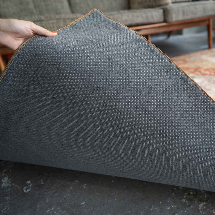 ラグマイクロファイバー幾何学デザイン140×200cmヴィンテージ風